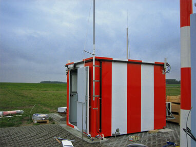 Frangible field equipment shelters will protect vital airside navigational equipment at Kassel Airport