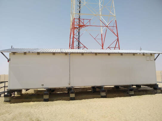 ARCTIC SHELTER with passive cooling