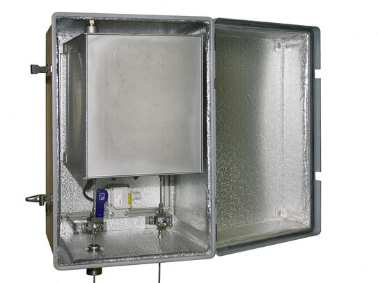 Passive sample cooler