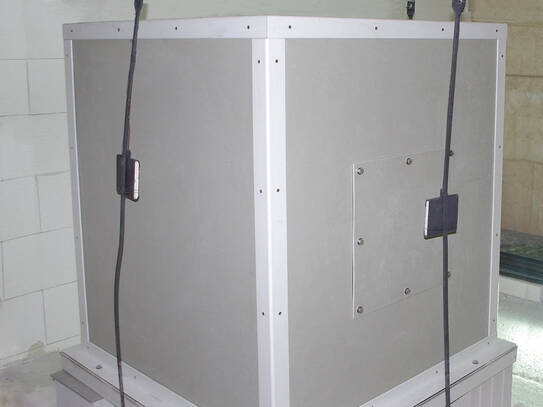 FIRE SHELTER - Fire protection test (1)